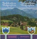 Fischbachau - Birkenstein - Faltblatt mit 11 Abbildungen