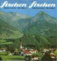 Fischen 1972 - Faltblatt mit 16 Abbildungen