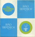 Bad Bertrich 1974 - 16 Seiten mit 23 Abbildungen