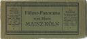 Führer-Panorama vom Rhein Mainz - Köln ca. 1910