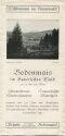Bodenmais 30er Jahre - Gasthof und Pension Treml - Faltblatt mit 5 Abbildungen