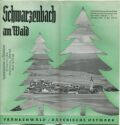 Schwarzenbach am Wald 1938 - Faltblatt mit 5 Abbildungen