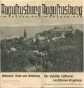 Augustusburg 1958 - Faltblatt mit 10 Abbildungen