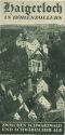 Haigerloch 30er Jahre - Faltblatt mit 10 Abbildungen