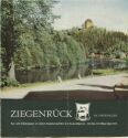 Ziegenrück in Thüringen 1956 - 12 Seiten mit 14 Abbildungen