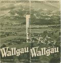 Wallgau 1939 - 8 Seiten mit 12 Abbildungen