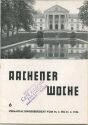 Aachener Woche 16.-31.3.1956 - Veranstaltungsübersicht - 14 Seiten