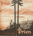Prien am Chiemsee 30er Jahre - Faltblatt mit 12 Abbildungen