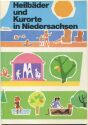 Heilbäder und Kurorte in Niedersachsen 70er Jahre - 72 Seiten mit vielen Abbildungen