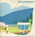Bad Schwalbach 1954 - 12 Seiten mit 14 Abbildungen