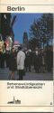 Berlin 1965 - Sehenswürdigkeiten und Stadtübersicht - Faltblatt mit 11 Abbildungen