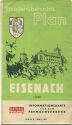 Eisenach 1961 - Straßenübersichtsplan 1:10'000