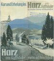 Harz und Kyffhäuser 1932 - 24 Seiten mit über 80 Abbildungen