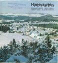 Hinterzarten 1965 - Faltblatt mit 16 Abbildungen