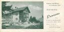 Oberstdorf - Alpenhotel Panorama - Faltblatt mit 9 Abbildungen