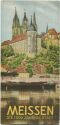 Meissen 1950 - Faltblatt mit 11 Abbildungen
