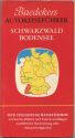 Baedekers Autoreiseführer Schwarzwald Bodensee 1968 - 128 Seiten