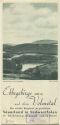 Ebbegebirge und oberes Volmetal 1938 - Faltblatt mit 5 Abbildungen