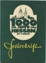 1000 Jahre Hessen am Fallstein 1966 - Festschrift