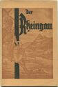 Der Rheingau 1935 - 80 Seiten mit vielen Abbildungen - Federzeichnungen Hanns Killian