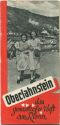Oberlahnstein 50er Jahre - Faltblatt mit 17 Abbildungen