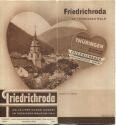 Friedrichroda 1938 - Faltblatt mit 6 Abbildungen