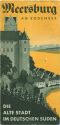 Meersburg 1939 - Faltblatt mit 18 Abbildungen