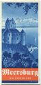 Meersburg 1935 - Faltblatt mit 15 Abbildungen
