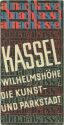Kassel Wilhelmshöhe 20er Jahre - Faltblatt 24 Abbildungen