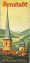 Arnstadt 1936 - 12 Seiten mit 20 Abbildungen