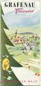 Grafenau 1959 - Faltblatt mit 7 Abbildungen
