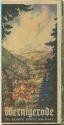 Wernigerode 1952 - 12 Seiten mit 22 Abbildungen