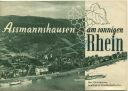 Assmannshausen 1936 - 8 Seiten mit 12 Abbildungen
