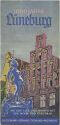 Lüneburg 1958 - Faltblatt mit 6 Abbildungen