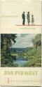 ad Pytmont 1959 - Faltblatt mit 19 Abbildungen