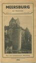 Meersburg 20er Jahre - Faltblatt mit 5 Abbildungen