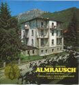 Bad Reichenhall 80er Jahre - Hotel Pension Almrausch Josef und Maria Anner - Faltblatt