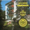 Bad Reichenhall 80er Jahre - Hotel Pension Sonnenbichl Franz und Elisabeth Reiter - Faltblatt