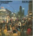 Berlin 1976 - Faltblatt mit vielen Abbildungen