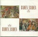 Baden-Baden 1964 - 28 Seiten mit vielen Abbildungen