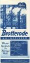 Brotterode 30er Jahre - Faltblatt mit 10 Abbildungen
