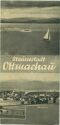 Ottmachau 1937 - Faltblatt mit 5 Abbildungen