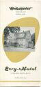 Hohegeiss Hochharz - Berg-Hotel Inhaber Fritz Rust - Faltblatt