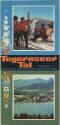 Tegernseer Tal - Faltblatt mit 14 Abbildungen