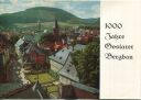 Goslar 1968 - 1000 Jahre Goslarer Bergbau - 12 Seiten mit 6 Abbildungen