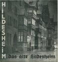 Hildesheim - Faltblatt mi 16 Abbildungen