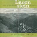 Lauenstein - Faltblatt mit 6 Abbildungen