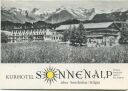 über Sonthofen - Kurhotel Sonnenalp - Faltblatt