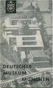München - Deutsches Museum - Faltblatt mit 12 Abbildungen