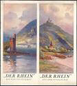 Der Rhein aus der Vogelschau 30er Jahre - von Speyer bis Emmerich in 10 Vogelschau-Bildern